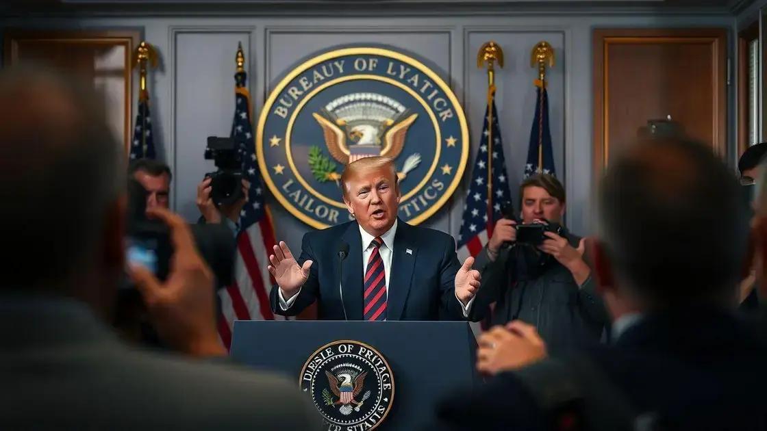 Mudanças no Bureau of Labor Statistics: A Nomeação de E.J. Antoni